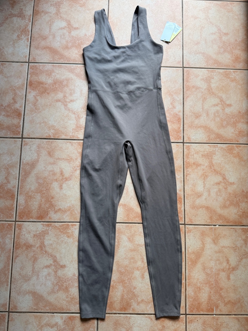 all in motion Gray Sleeveless Jumpsuit